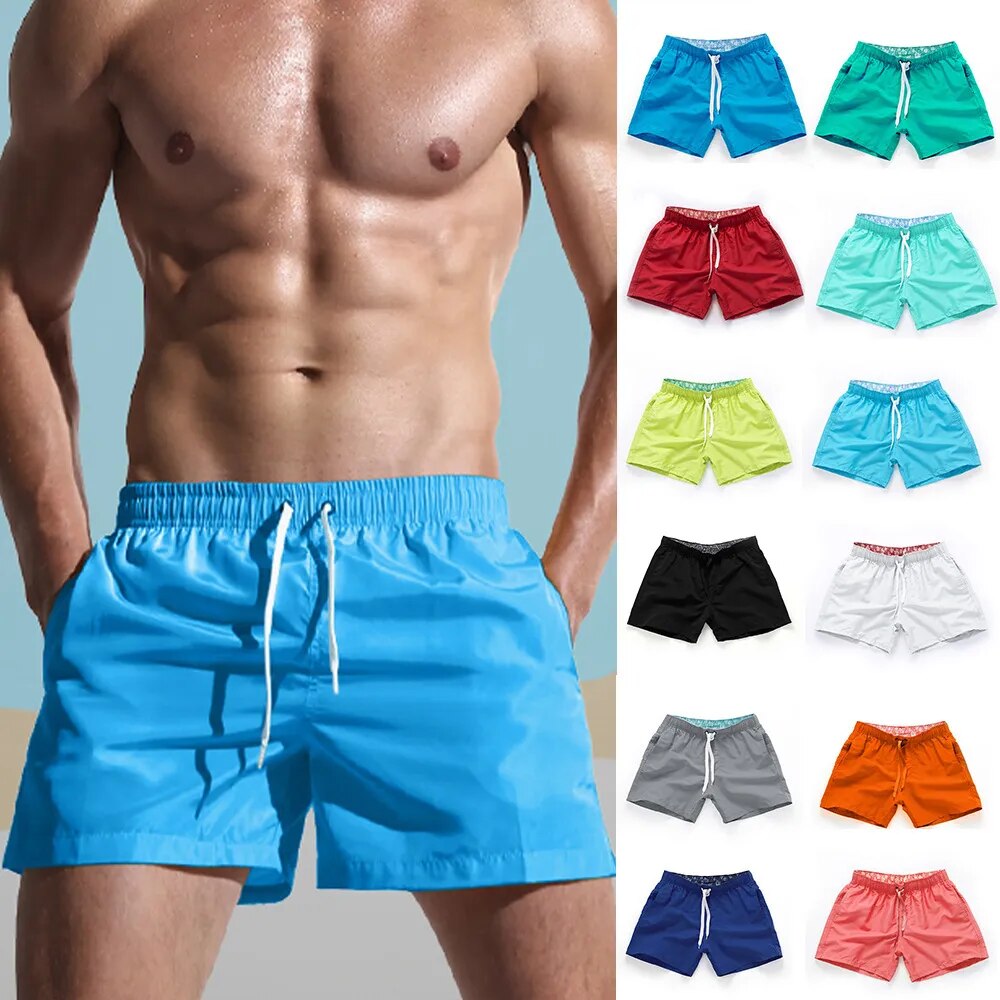 Men Casual Brand Shorts Swimsuit