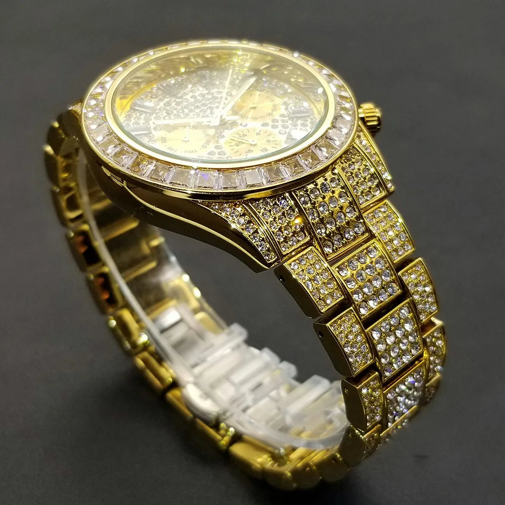 Luxury Men's Watch Full diamond