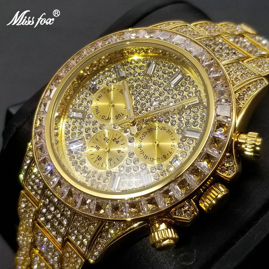 Luxury Men's Watch Full diamond