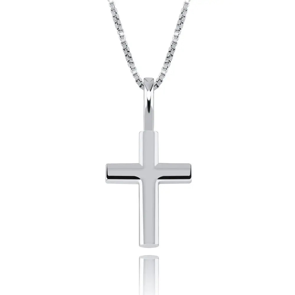 Cross Pendant Gold Silver Rose Gold