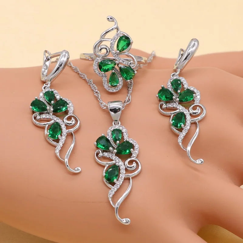 Cubic Zirconia Jewelry Sets