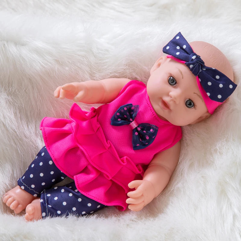 New 12inch Full Silicone Baby Doll