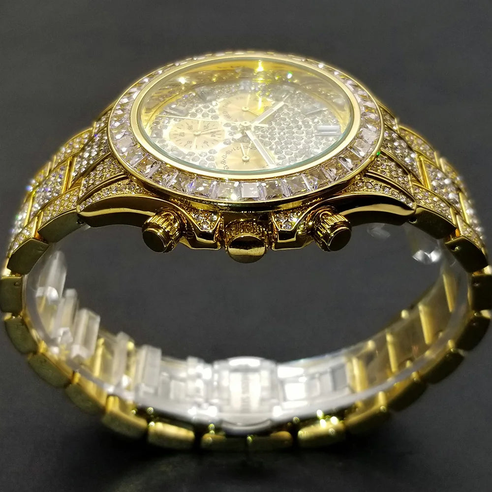 Luxury Men's Watch Full diamond