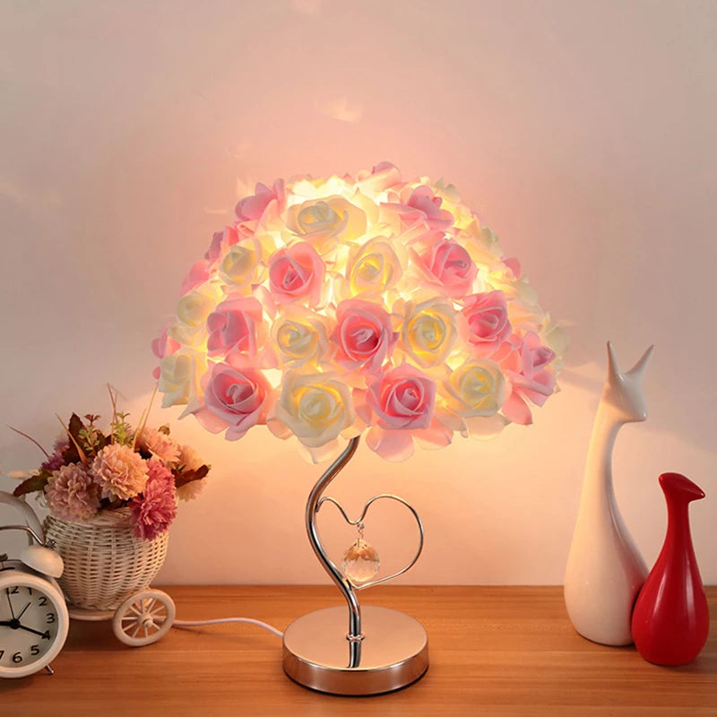 Rose flower Night Light