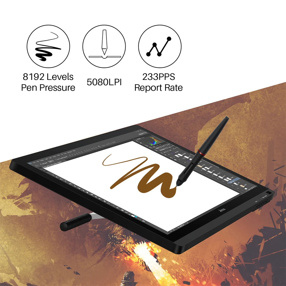 Tablet with Screen 21.5 inch Pen Display