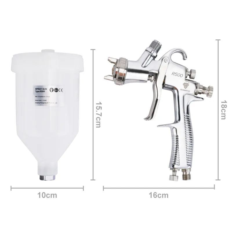 P Spray Gun Water Based Oil Paint  Airbrush For Finish Painting