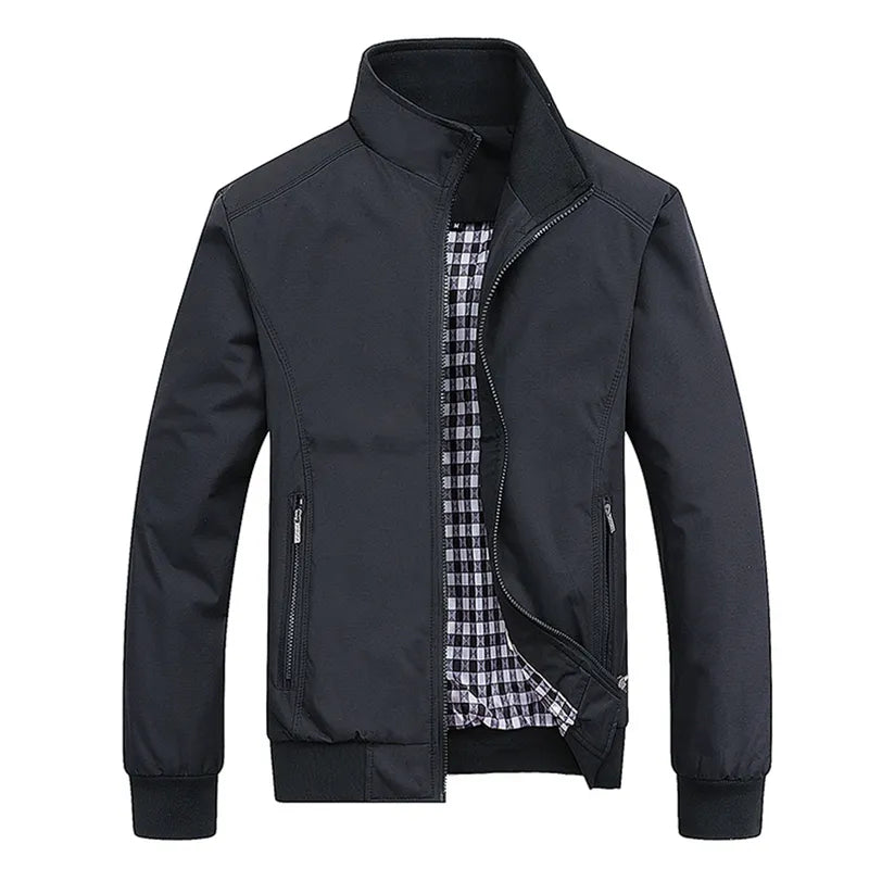 Bomber Jacket Men Overcoa