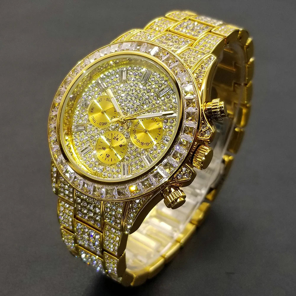 Luxury Men's Watch Full diamond