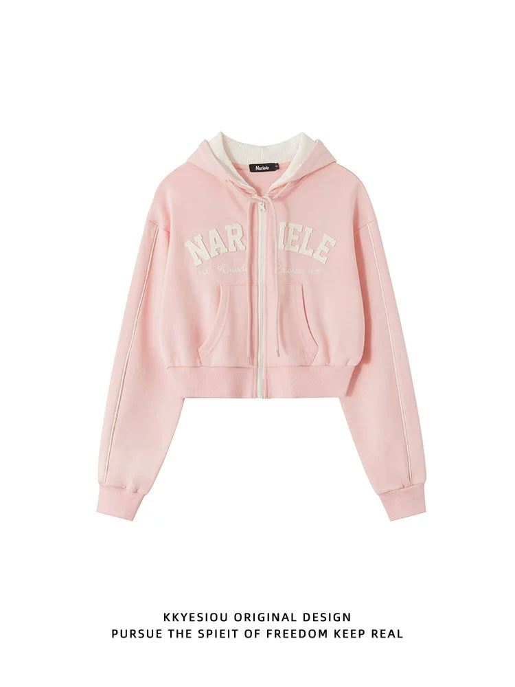 Cropped Hoodie Women