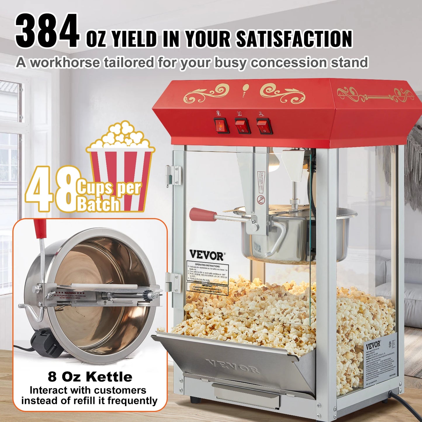 Electric Popcorn Maker