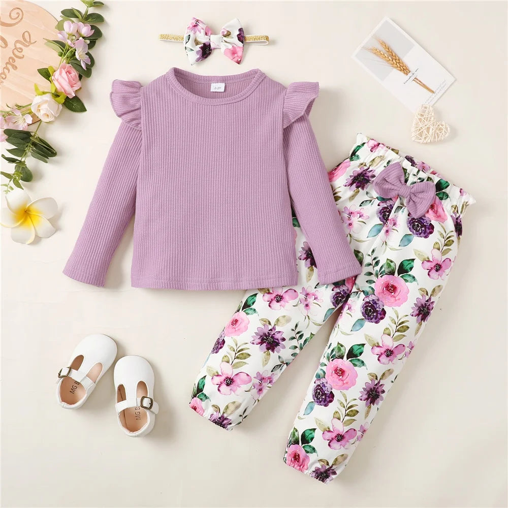 1-5Years Toddler Girl Clothes Set