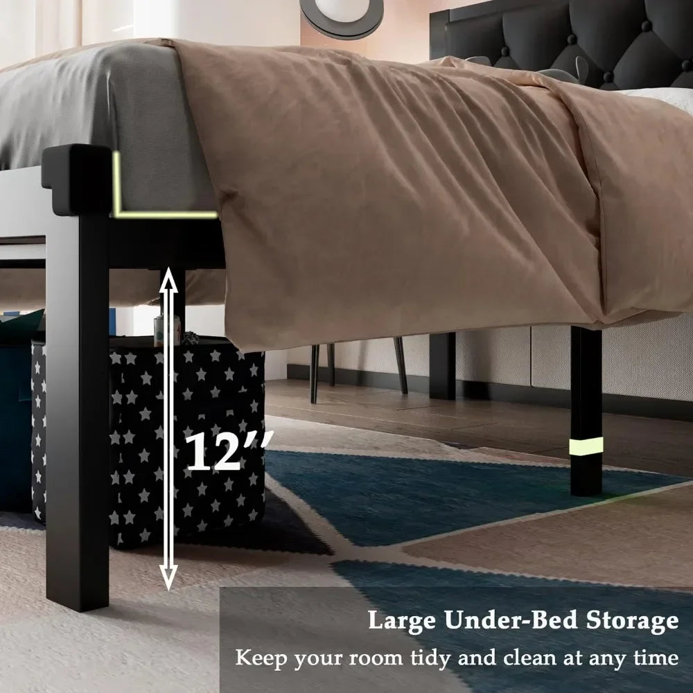 Twin Size Metal Bed Frame