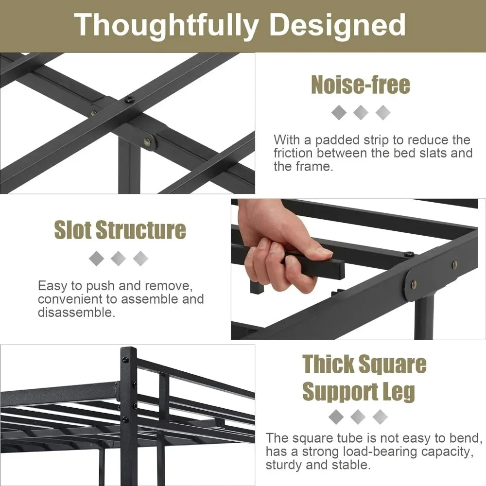 Full Size Bed Frame with Headboard