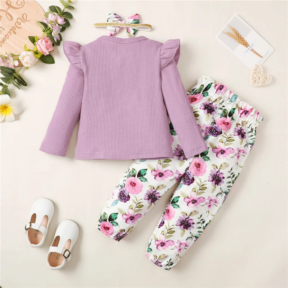 1-5Years Toddler Girl Clothes Set