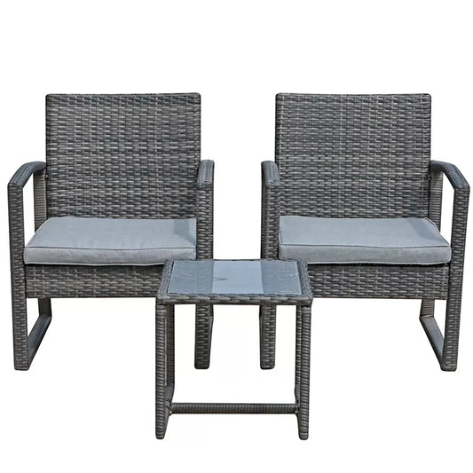 3PCS Outdoor Patio Furniture Set Table