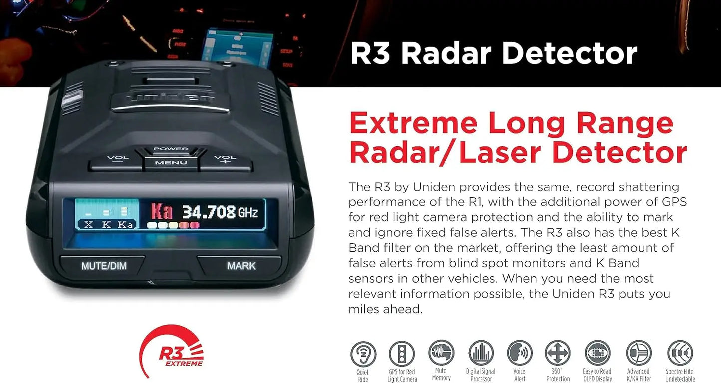 LONG RANGE Laser/Radar Deteter