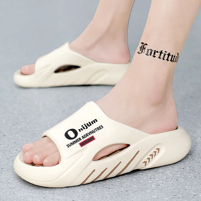 Comfortable Sole Men's Slippers Big Size 38-47