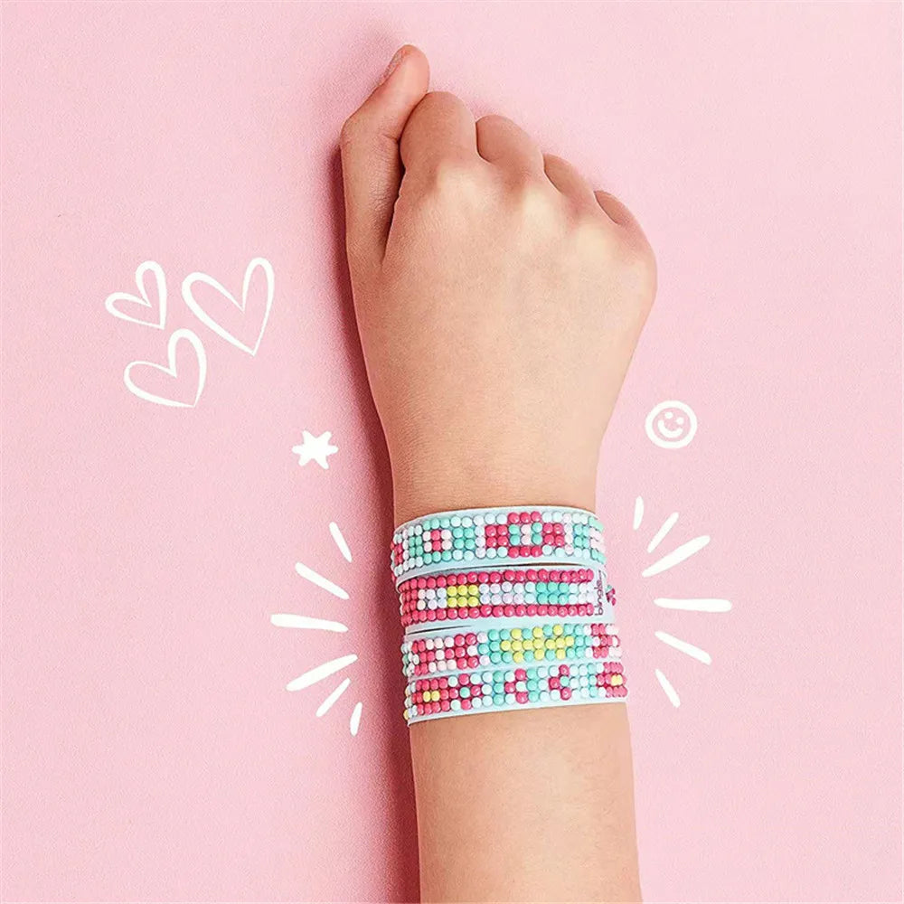 2/5Pcs DIY Diamond Painting Wristband Crafts