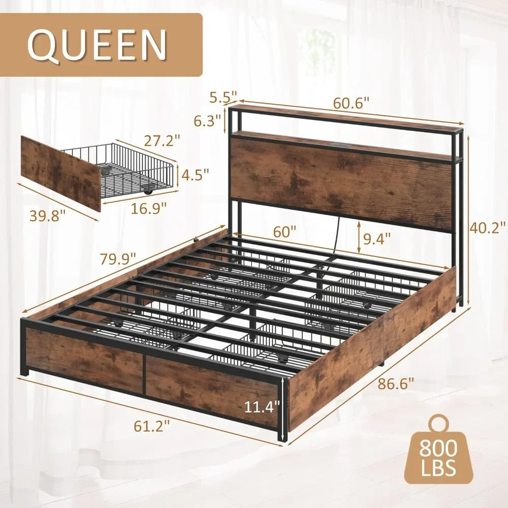 Queen Bed Frame