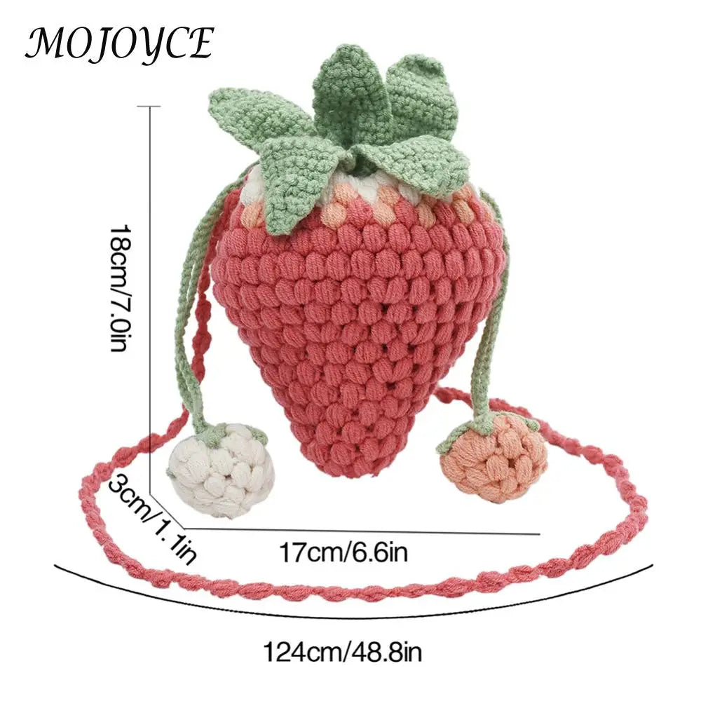 Women Strawberry Crossbody Bag