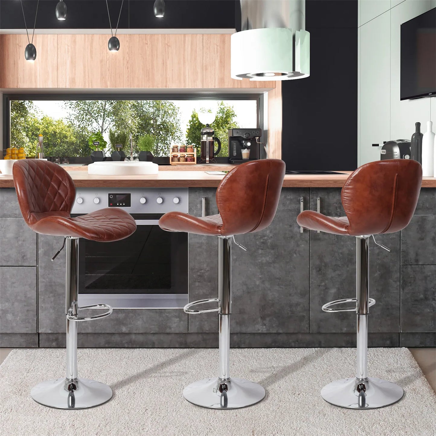 Bar Stools Set of 2