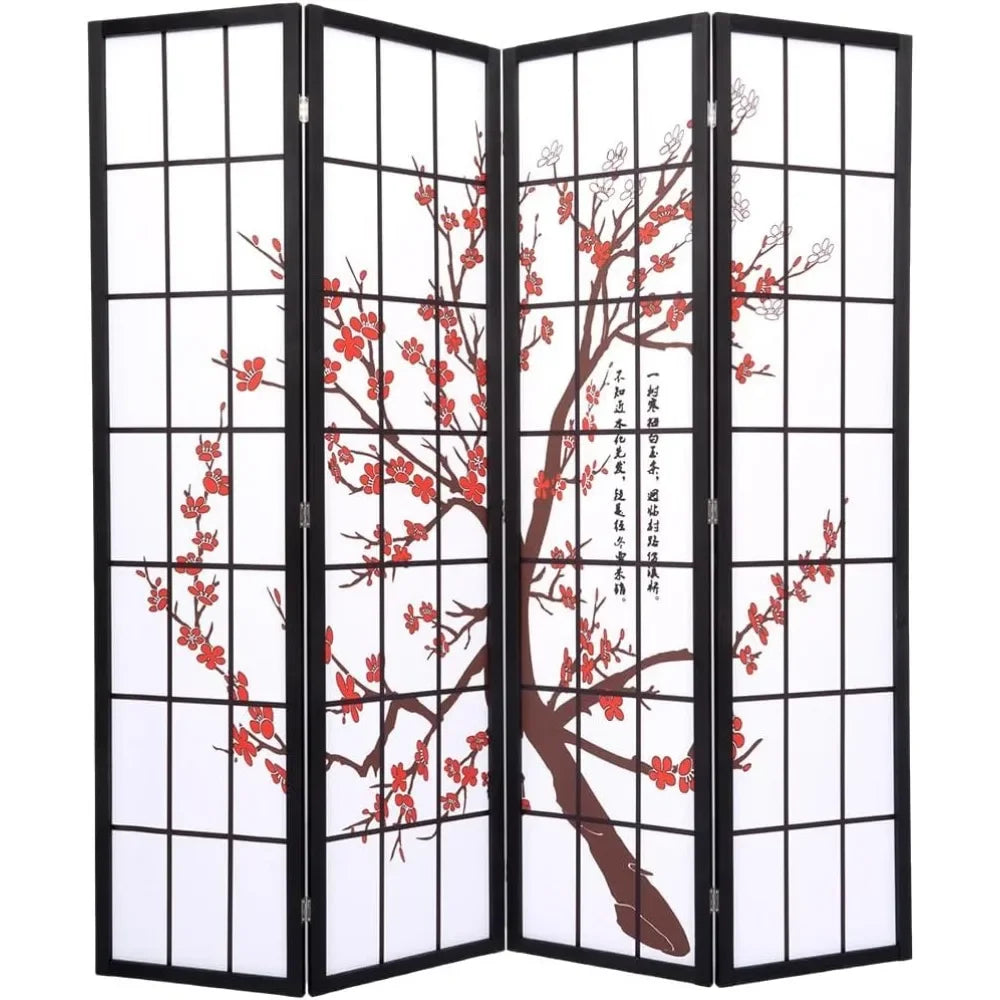 Room Devider Room Divider Screen 4 Panel Privacy Screen Portable Freestanding Wall Divider for Room Divider Design Home Decor