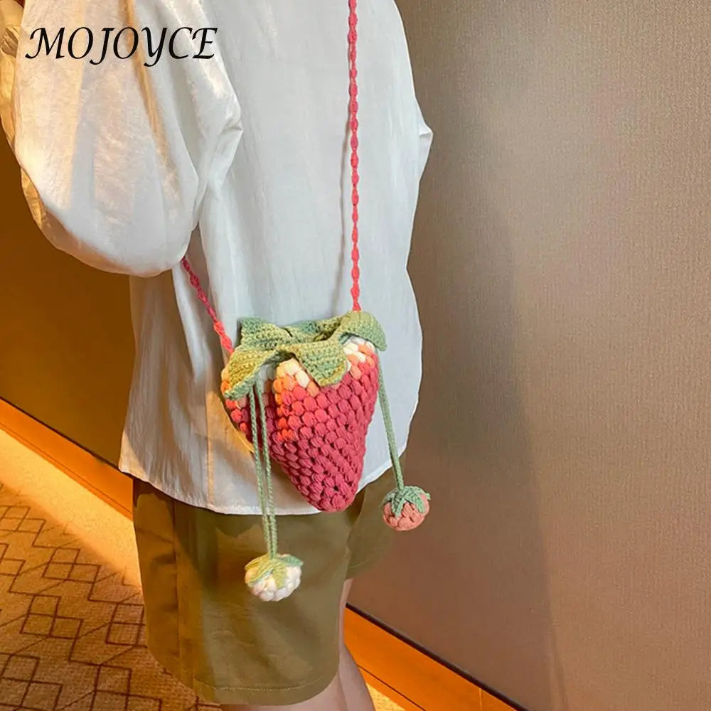 Women Strawberry Crossbody Bag