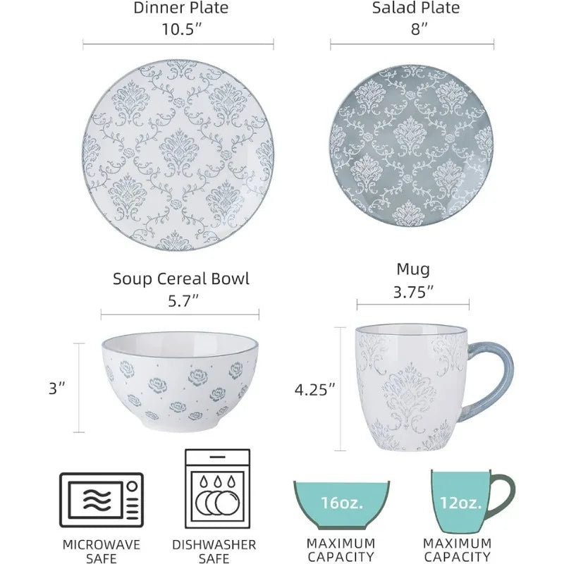 16-pieces Dinnerware Sets