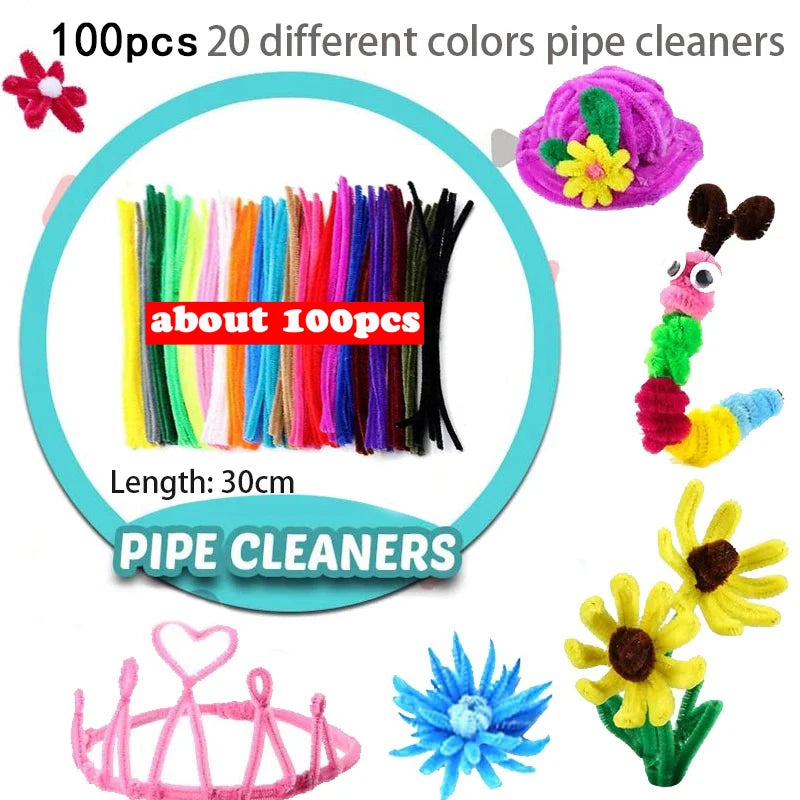 1000pcs Kids Crafts Art Supplies Kit