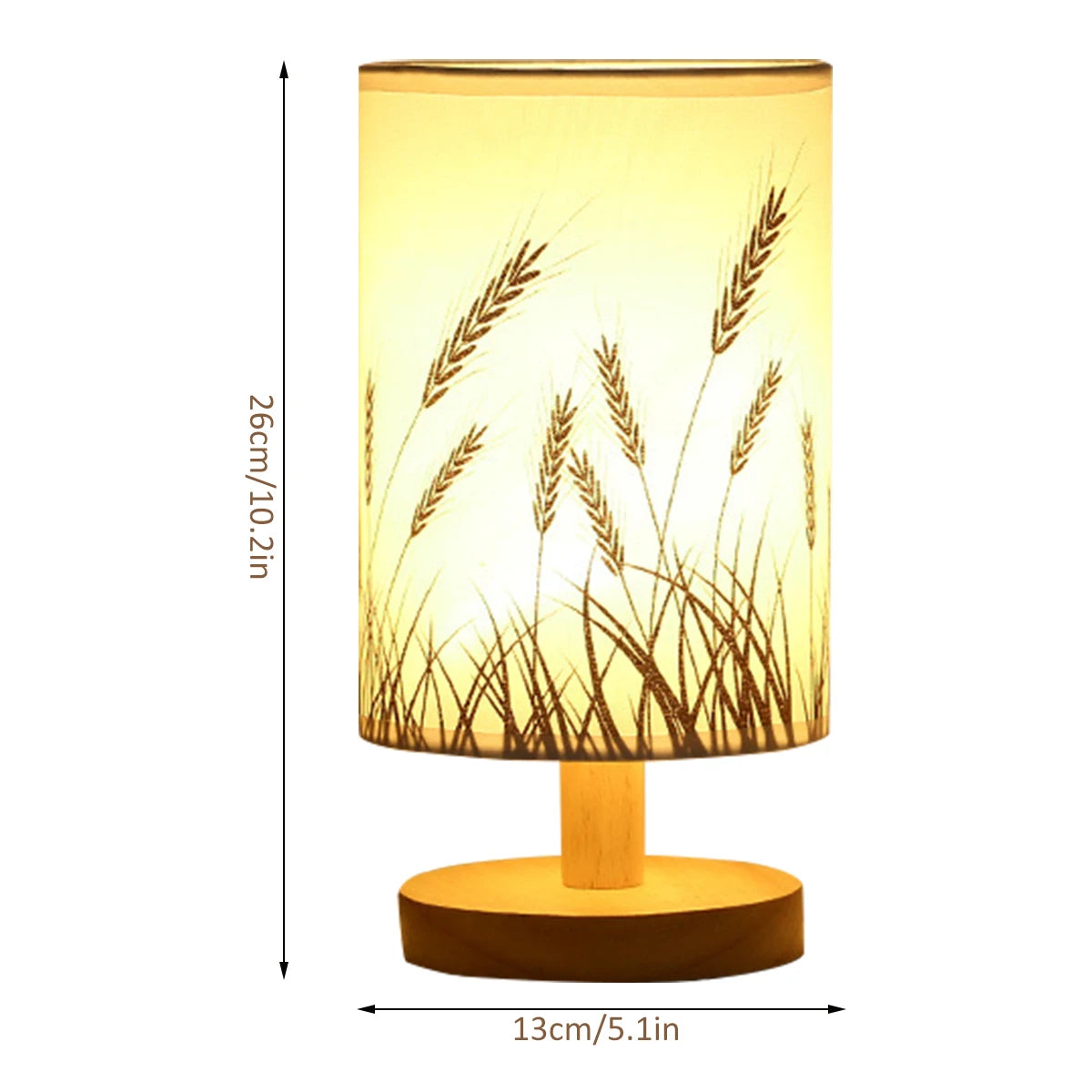 Linen Table Lamp LED