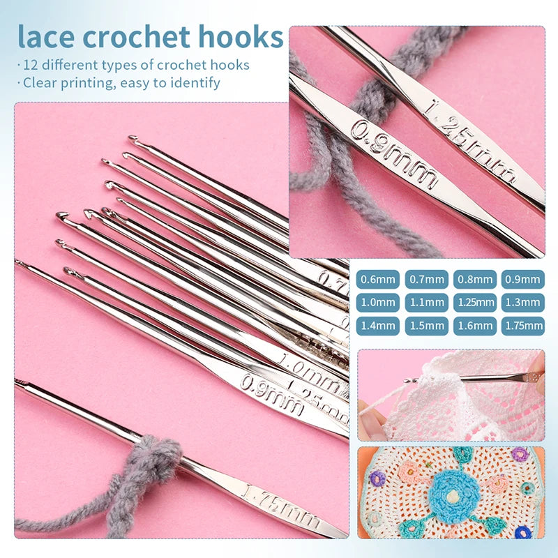 Knitting Crochet Hook Set