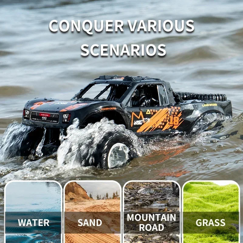 4WD RC Car Amphibious Off-Road Vehicle