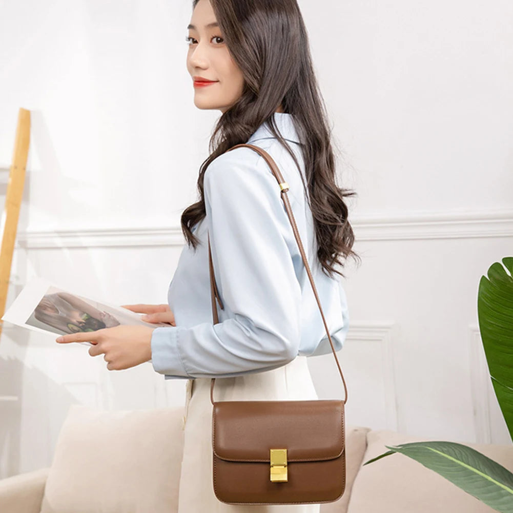 Leather Shoulder Bag Women