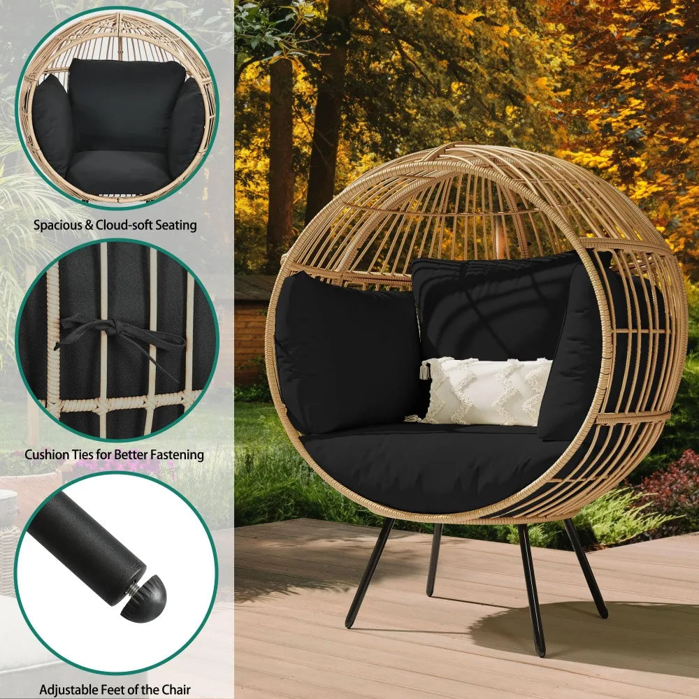 2024 New Egg Chair Wicker