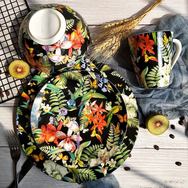 Spanish Flower Tableware