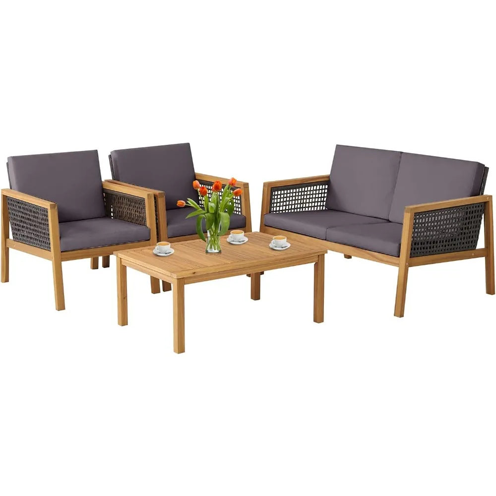 Outdoor PE Wicker Set