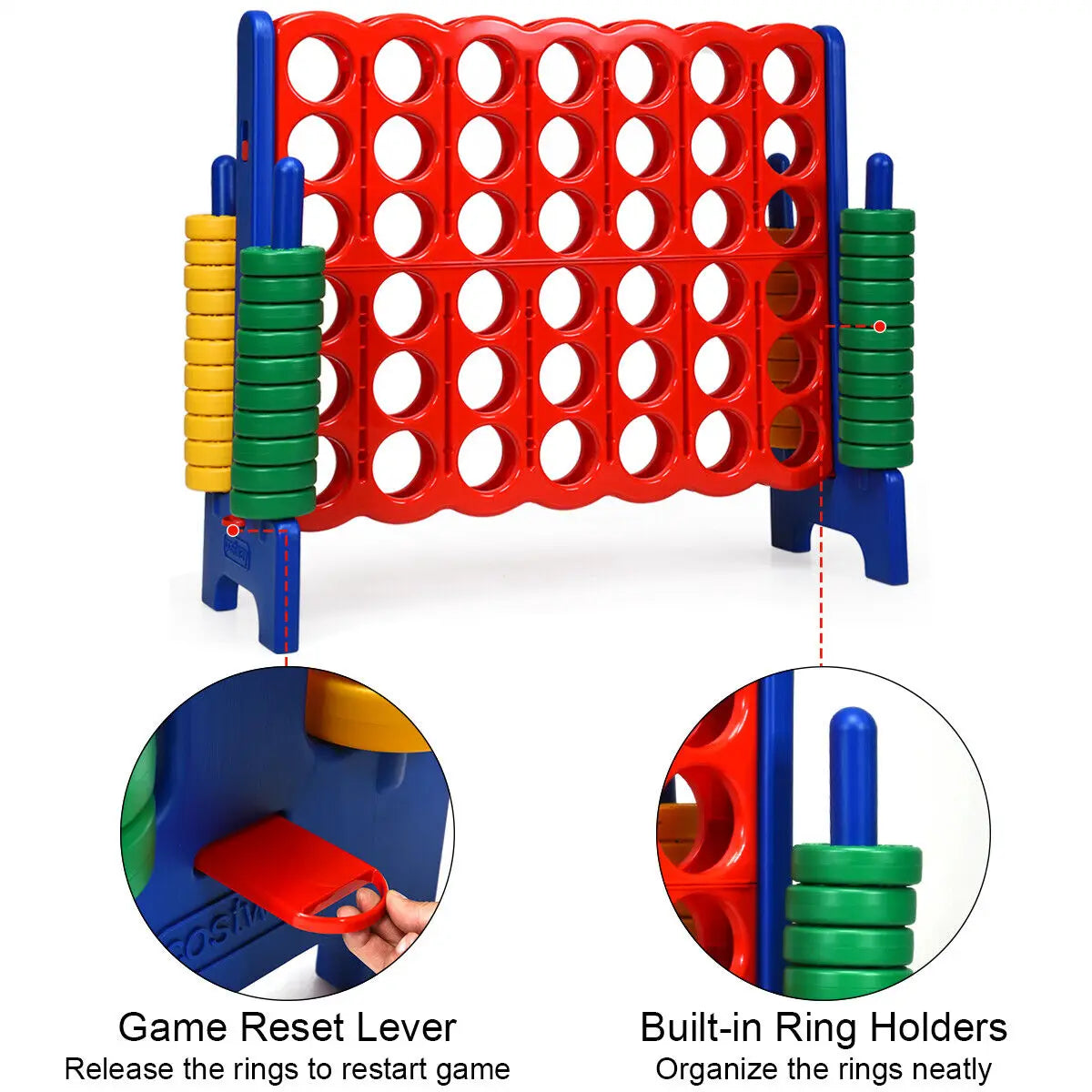 Giant 4-In-A-Row 4-to-Score Game