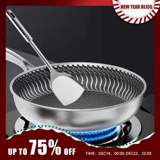 Stainless Steel Frying Pan