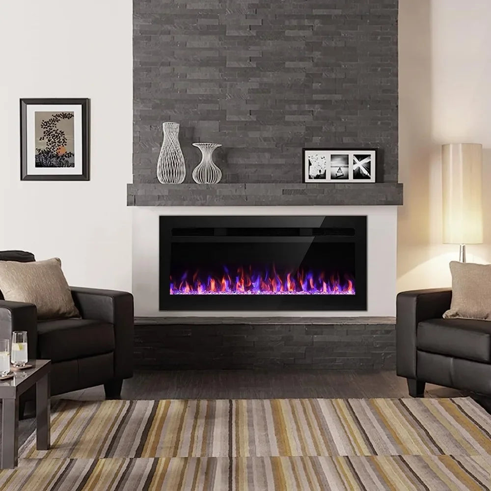 2023 New 50 Inch Electric Fireplace,