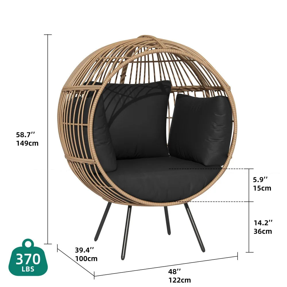 2024 New Egg Chair Wicker