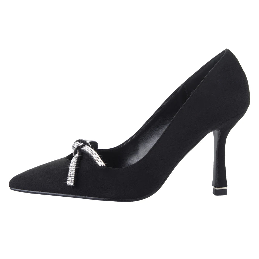 Women's Black Stiletto Pumps