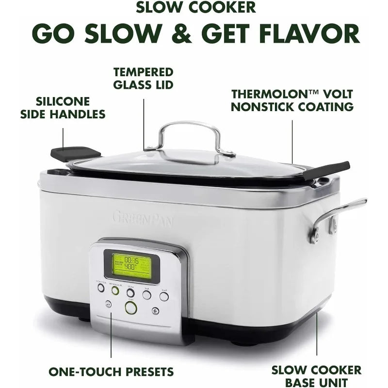 Programmable 6QT Electric Slow Cooker