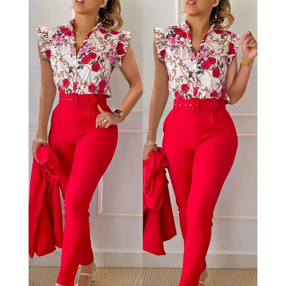 Women's Elegant Two Piece Set