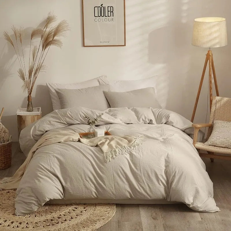 Solid Color Duvet Cover