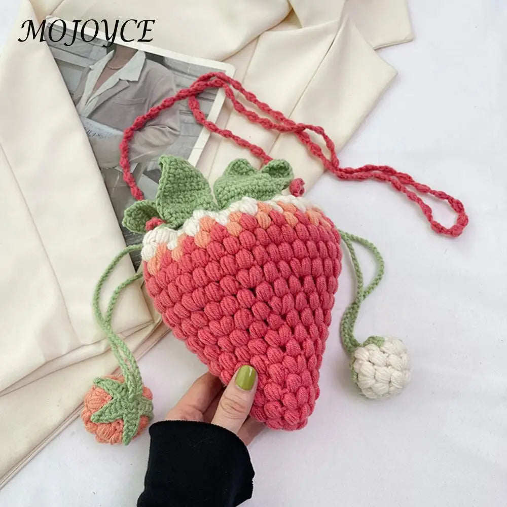 Women Strawberry Crossbody Bag