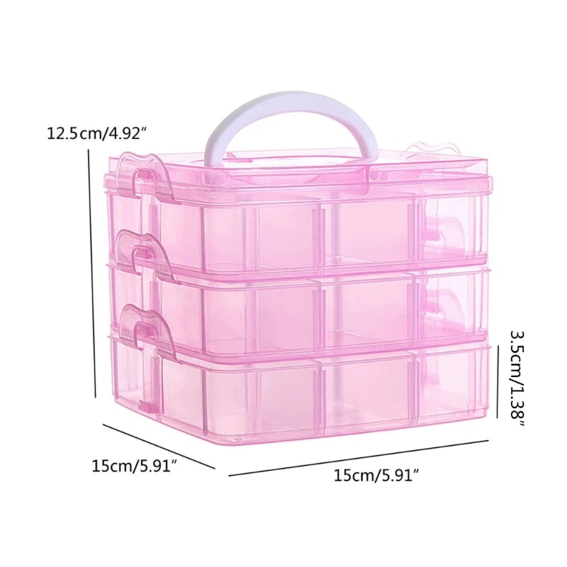 Plastic Storage Jewelry Box