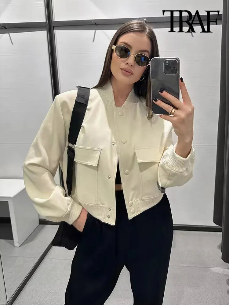 Women Fashion  Bomber Jacket