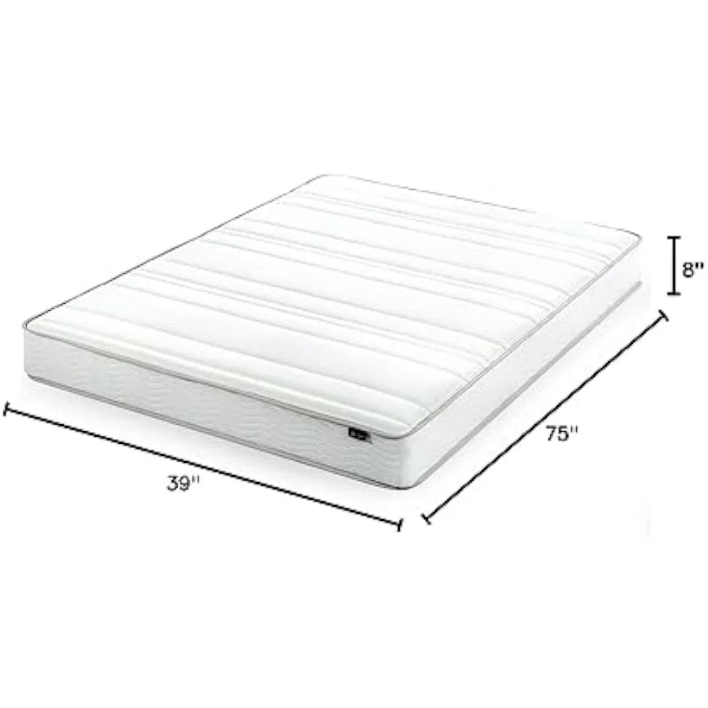 8 Inch Foam and Spring Mattress-in-a-Box