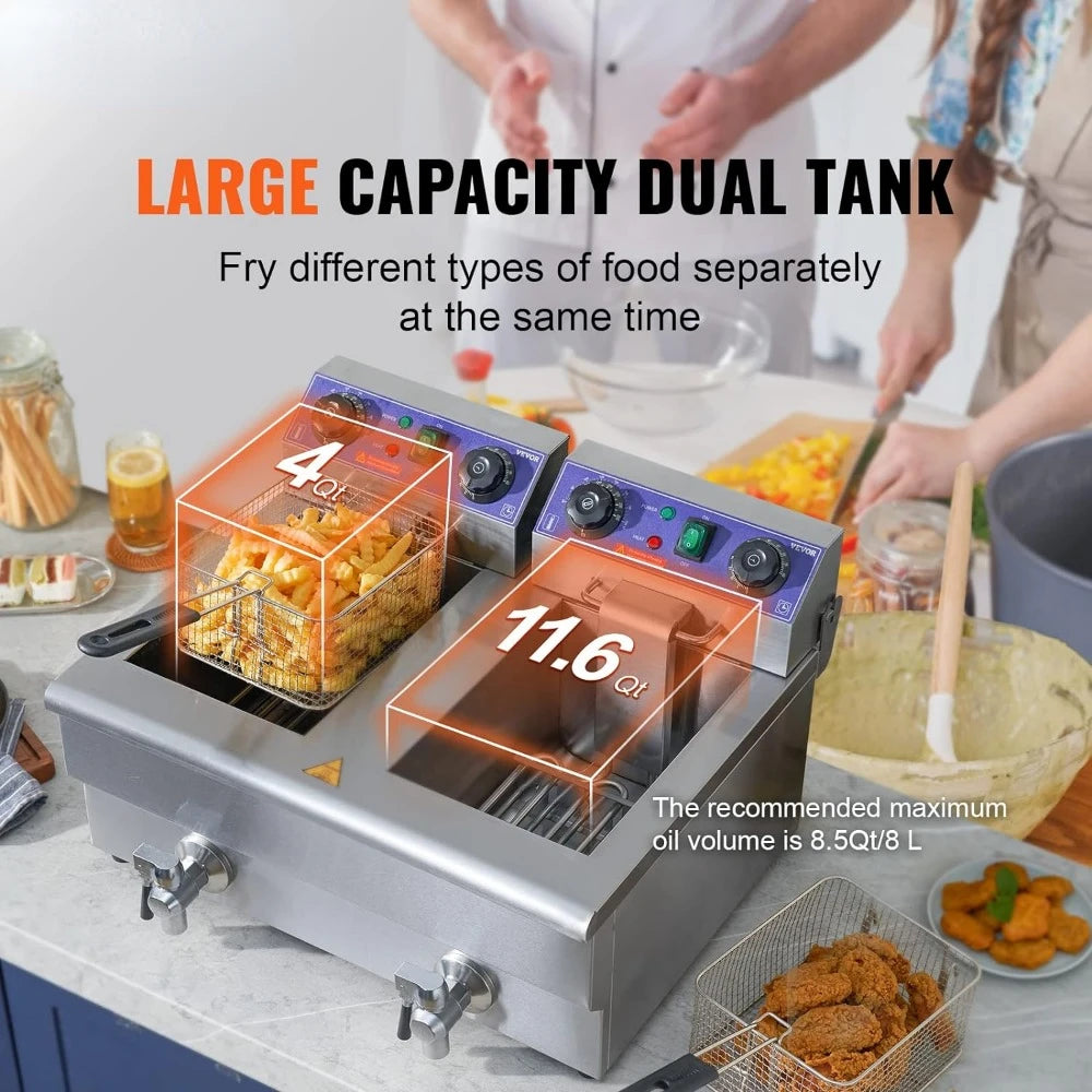 Commercial Electric Deep Fryer