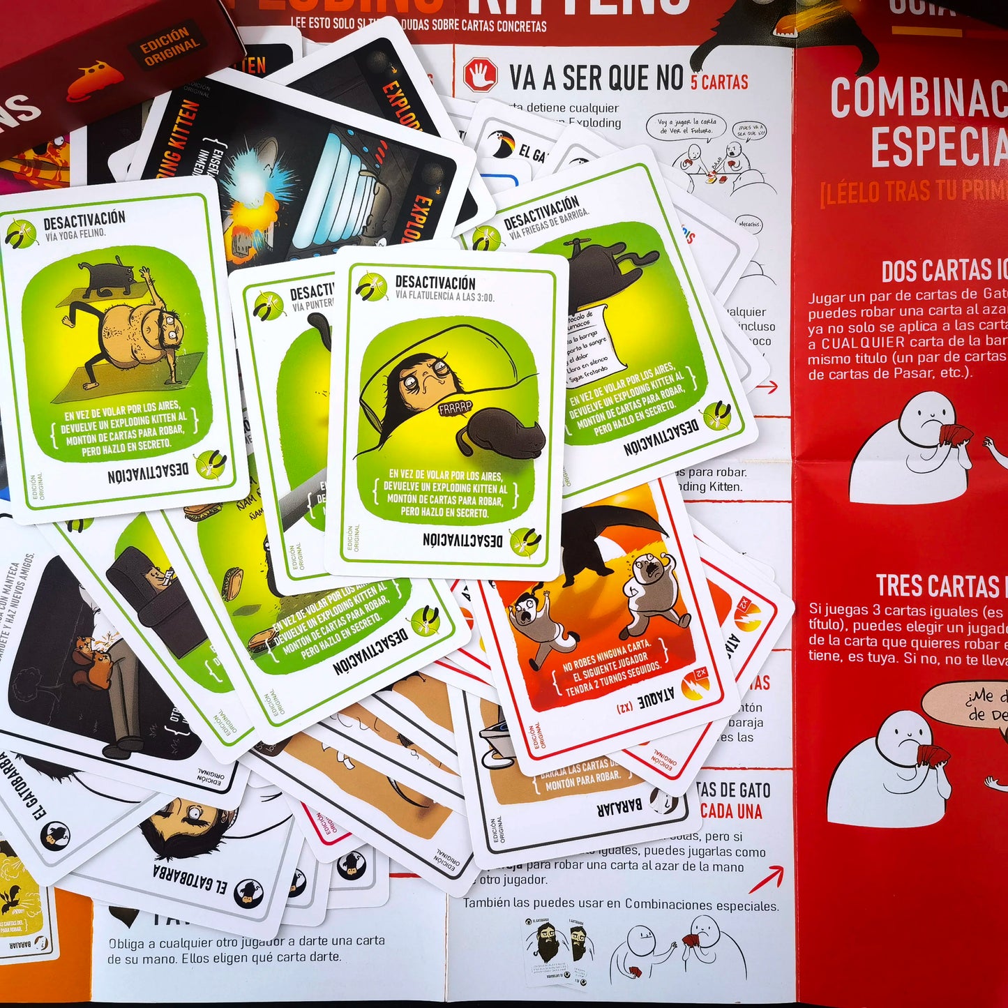 Exploding Kittens español Board Game